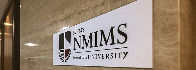 NMIMS University Building Front View